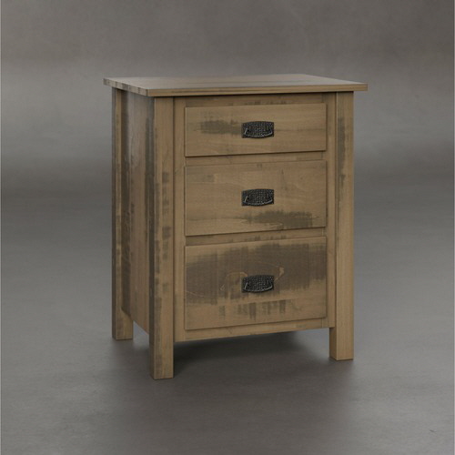 Glen Canyon-Nightstand-Rustic Brown Maple-Elite Gray-sqr